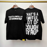 Cough syrup short-sleeved high-quality pure cotton round neck t-shirt fashionprinting breathable short-sleeved summer