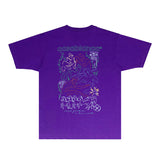 Casablanca T Shirts Fashion Print Street