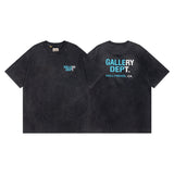 Wholesale gallery dept washed distressed short-sleeved american trendy retro skull printing couple wear looset