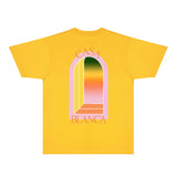 Casablanca T Shirts Fashion Print Street