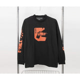Erd melancholic rich second generation short-sleeved portrait sketch graffiti cross-border new high street loosecasual print