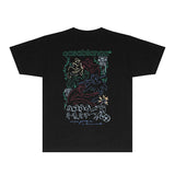 Casablanca T Shirts Fashion Print Street