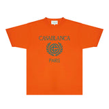 Casablanca T Shirts Fashion Print Street
