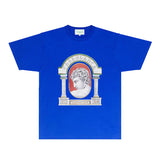 Casablanca T Shirts Fashion Print Street