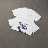 Aime leon dore color block letter high street loose short sleeve t-shirt hoodie long sleeve