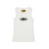 Wholesale crteiz basic devil's island printing sweatshirt american high street casual vest without