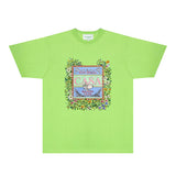 Casablanca T Shirts Fashion Print Street