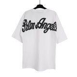 Correct version of pa beheaded bear short sleeves palm tree high street bat sleeves big logo letter on the back