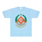 Casablanca T Shirts Fashion Print Street