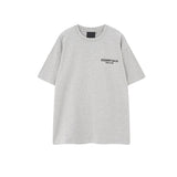 Fog season 8 essentials flocked print couple's relaxed fit crew neck short sleeve t-shirt