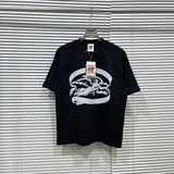 American asaali retro celebrity portrait print short sleeve men's 100% cotton t-shirt