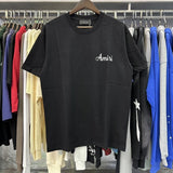 Wholesale amri little angel crane peace bird digital gradient letter logo couple's short set