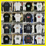 Wholesale amri little angel crane peace bird digital gradient letter logo couple's short set
