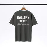 Gallerydept classic letter gradient print short-sleeve t-shirt - valentine's day edition