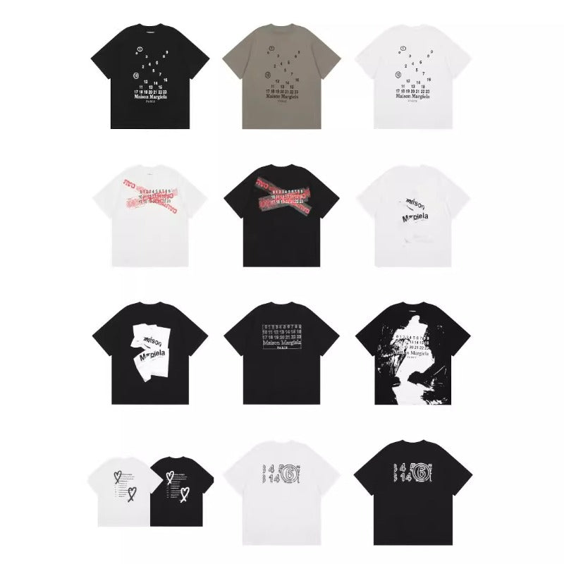 High-quality, in-stock men's short-sleeve t-shirt made from 100% cotton double yarn