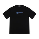 [heavy weight double yarn] trapstar stitching tiger head embroider gradient letter short-sleeved t-shirt