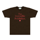 Casablanca T Shirts Fashion Print Street