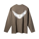 Correct version kanye kanye three-party joint peace dove short-sleeved t-shirt casual american high street hooded sweatshirt