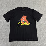 Wholesale foreign trade alcatraz basic series short-sleeve corteiz phantom letter logo print t-shirt
