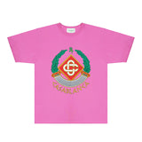 Casablanca T Shirts Fashion Print Street