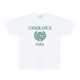 Casablanca T Shirts Fashion Print Street