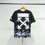 off-white classic gradient arrow dissolve graffiti caution tape ow religious couple short