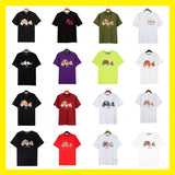 Correct version of pa beheaded bear short sleeve palm tree high street ins teddy bear shark love