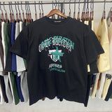 American cole buxton short sleeve men's couple ins high street spring summer loose t-shirt women's cb
