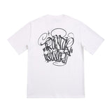 [heavy weight double yarn] trapstar stitching tiger head embroider gradient letter short-sleeved t-shirt