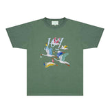 Casablanca T Shirts Fashion Print Street