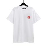 wholesale pa angel coconut tree flame letter logo graffiti paint short-sleeved t-shirt