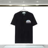 Casablanca spring/summer dreamland: starry castle casa letter logo short sleeve couple's tee