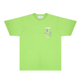 Casablanca T Shirts Fashion Print Street