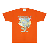 Casablanca T Shirts Fashion Print Street