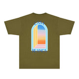 Casablanca T Shirts Fashion Print Street