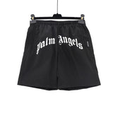Correct version of spring and summer coconut palm tree short-sleeved series pa angel print couple trendy
