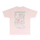 Casablanca T Shirts Fashion Print Street