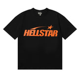 Hs-f summer collection: fog high street washed & distressed heavyweight crew neck graphic tee - couple's style