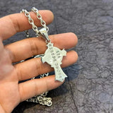 Chrome Heart Necklace Letter Necklace