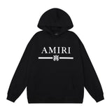 Amri splash ink flowing paint starry sky crack letter logo unicorn arm hoodie sweatshirt couple wear long sleeves