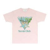 Casablanca T Shirts Fashion Print Street