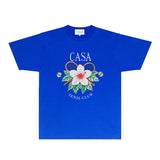 Casablanca T Shirts Fashion Print Street