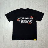 Cough syrup short-sleeved high-quality pure cotton round neck t-shirt fashionprinting breathable short-sleeved summer