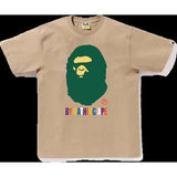 Japanese style maheymi international co-branded messi camouflage embroidered armband couple short-sleeved t-shirt football uniform+
