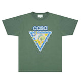 Casablanca T Shirts Fashion Print Street