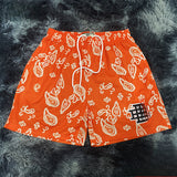 Eric Emanuel EE Shorts Cashew Flower Shorts Men's Summer Sports Casual Shorts
