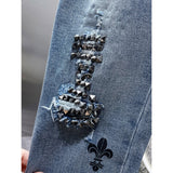 CHH Chrome Hearts Jeans Ripped Jeans