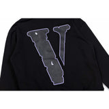 Vlone Hoodie autumn and winter big V pattern hooded sweater