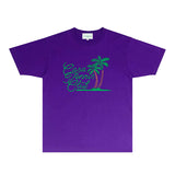 Casablanca T Shirts Fashion Print Street