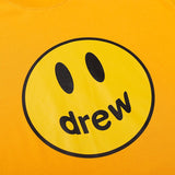 Wholesale drew smiley face short sleeve justin bieber fog trendy high street loose couple t-shirt